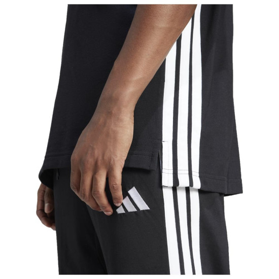 Adidas Ανδρική κοντομάνικη μπλούζα Essentials 3-S Pique Polo Shirt